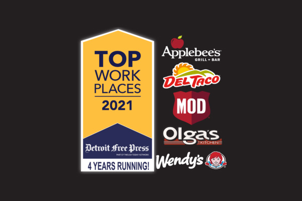 TEAM SCHOSTAK FAMILY RESTAURANTS VOTED TOP WORKPLACE FOR 4 YEARS AND RUNNING!