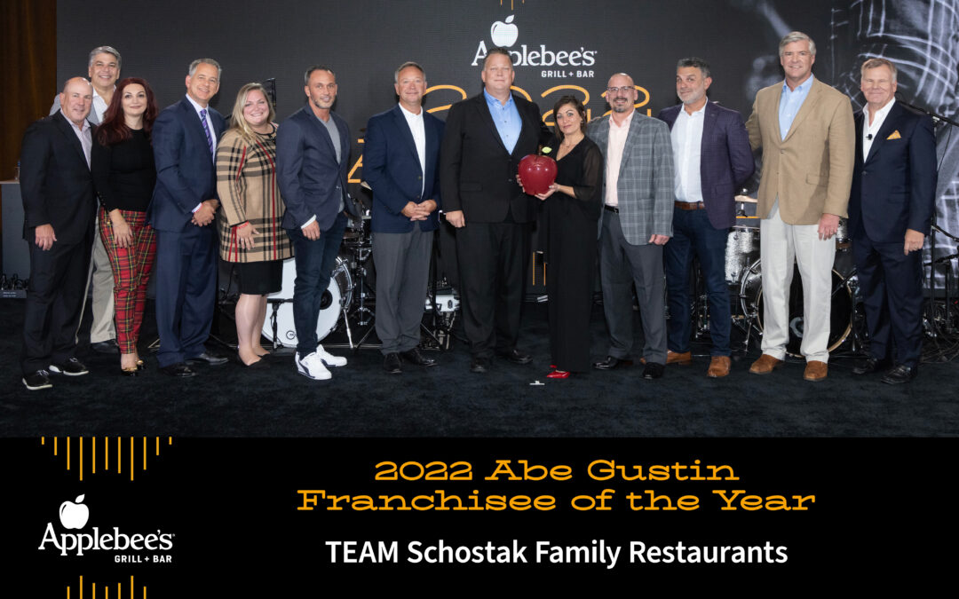 TSFR NAMED APPLEBEE’S FRANCHISEE OF THE YEAR!